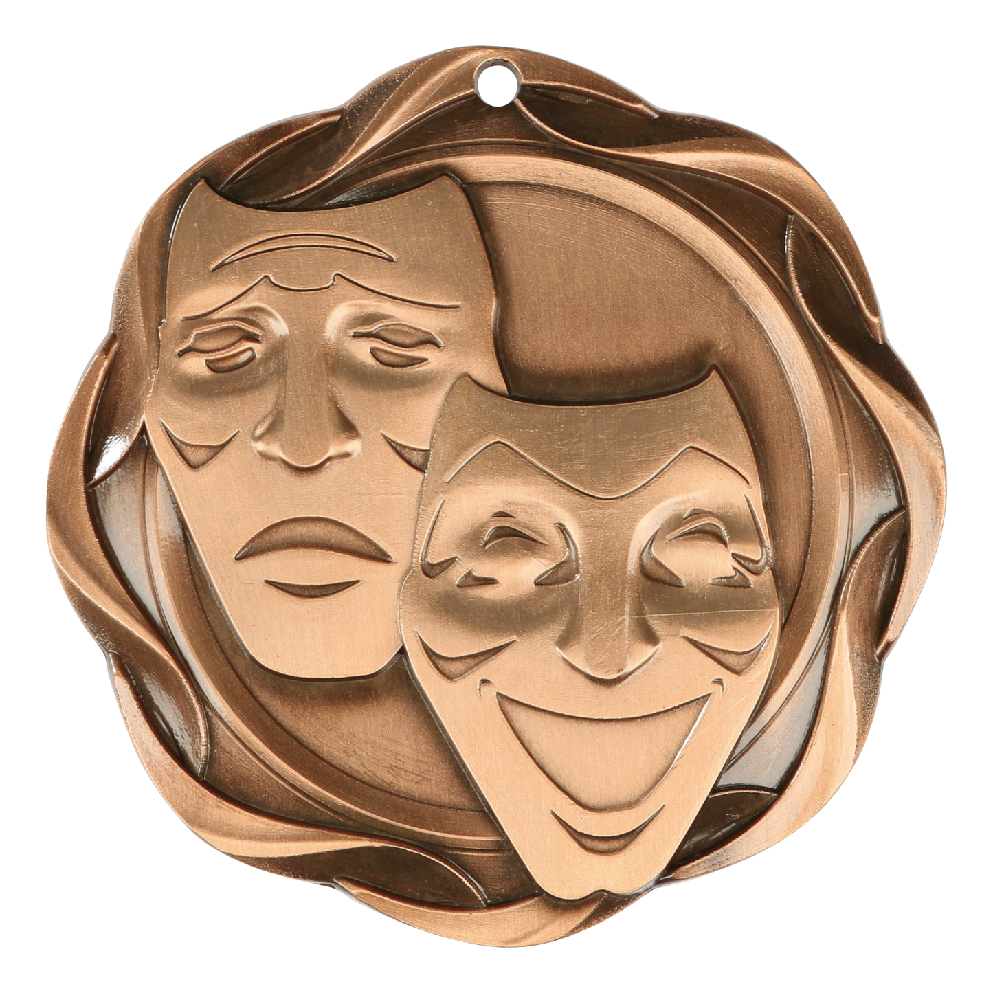 Fusion Drama Medal 3" / Bronze (Copper Tone)
