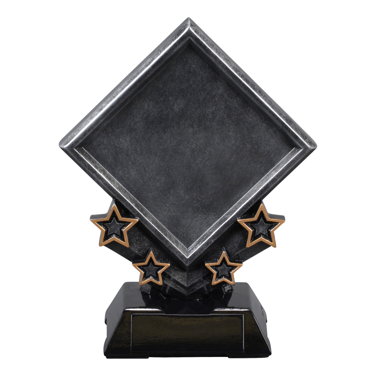 Diamond Design Logo Trophy 9"