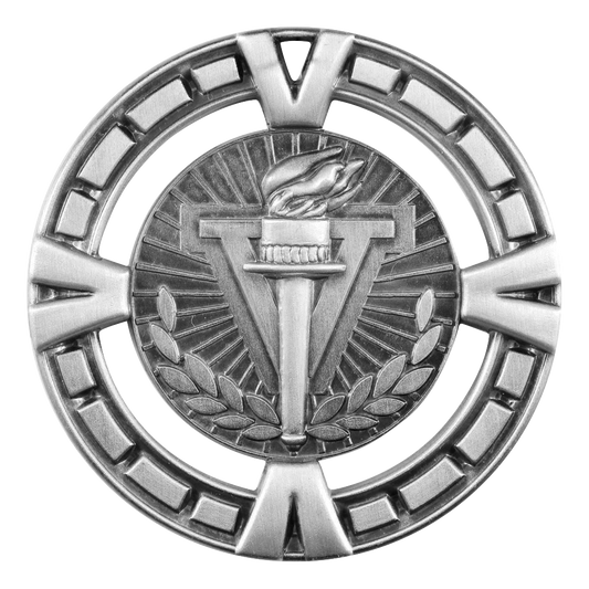 Celebration Victory Medal 2.5" / Silver