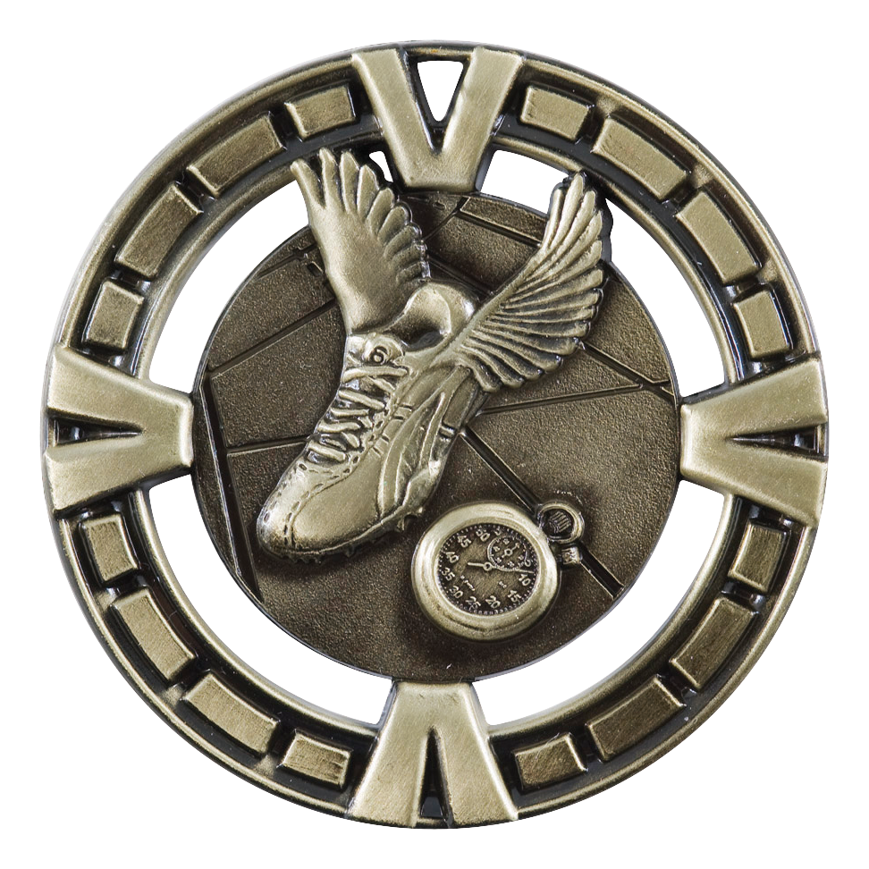 Celebration Track Medal 2.5" / Gold