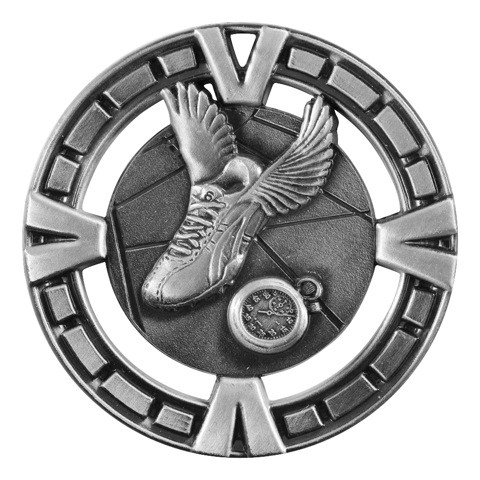 Celebration Track Medal 2.5" / Silver