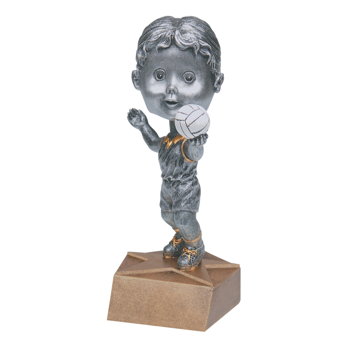 Bobblehead Volleyball Award Female 6"