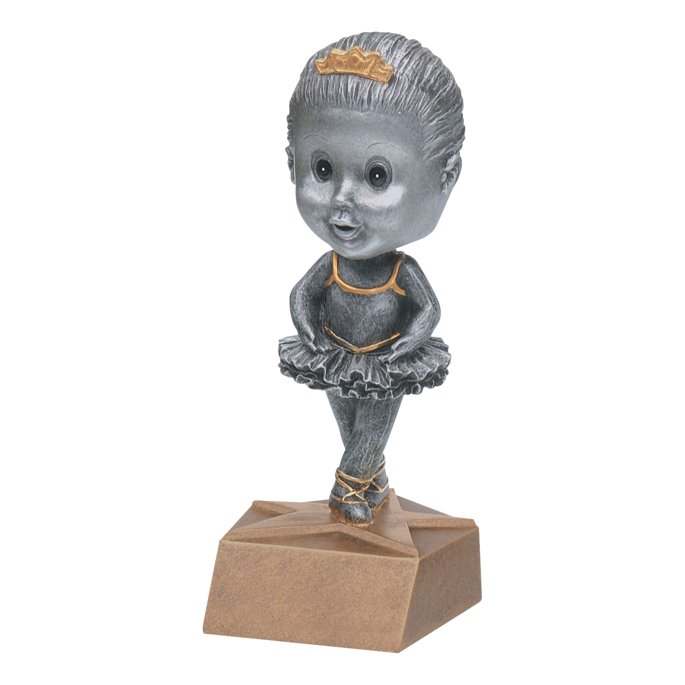Bobblehead Ballerina Award 6"