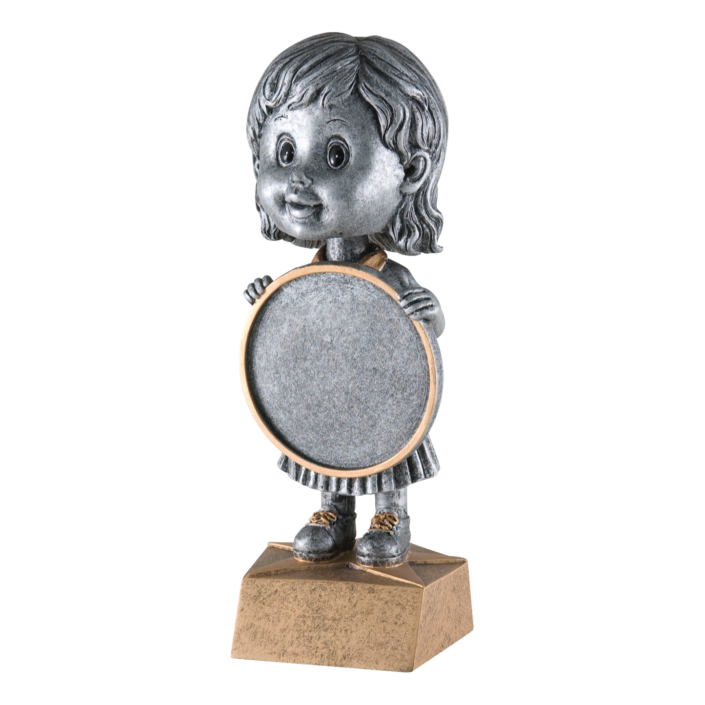 Bobblehead Insert Holder Female 6"