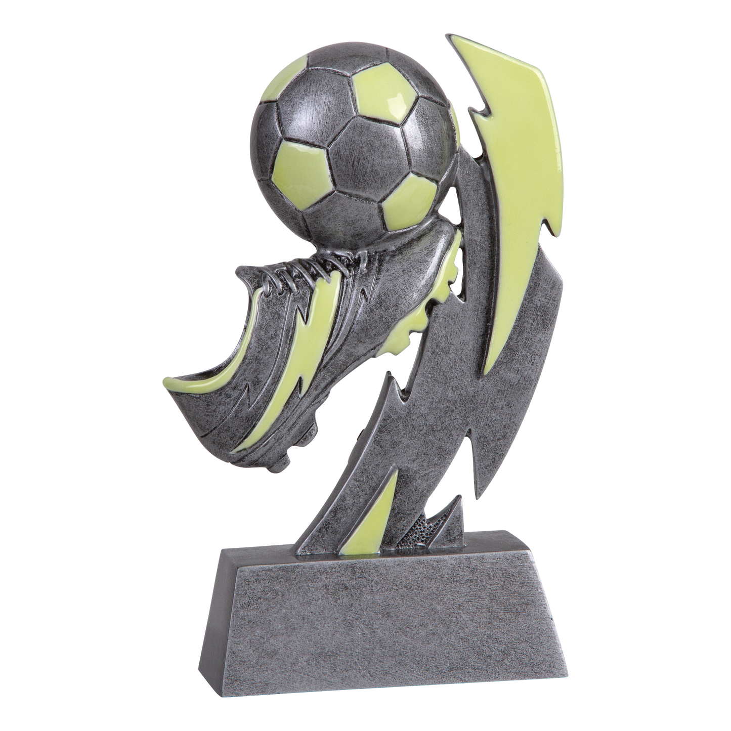Glow in the Dark Soccer Trophy 6"