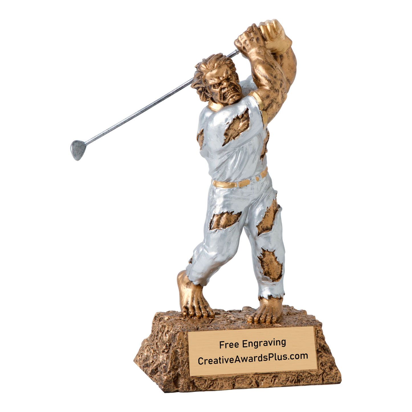 Monster Golf Trophy 6.75"