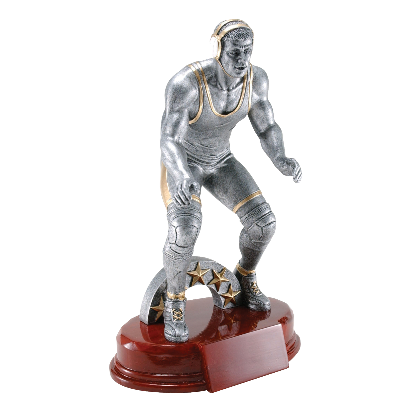 Wrestling Sculpture Award 9.5"