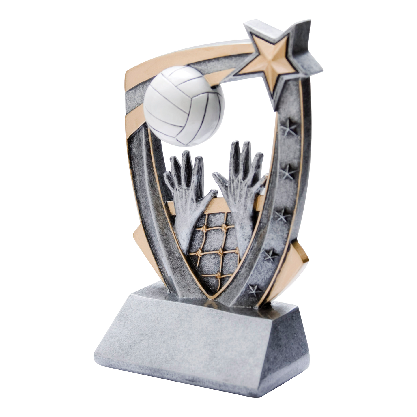 3D Star Volleyball Award 6"
