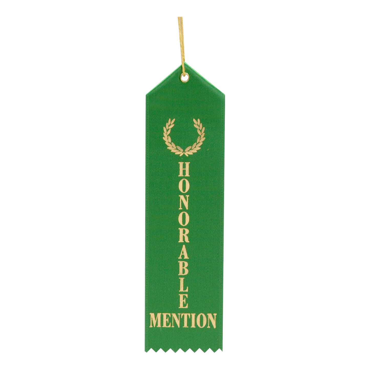 Single Ribbon - Honorable Mention 8" / Green