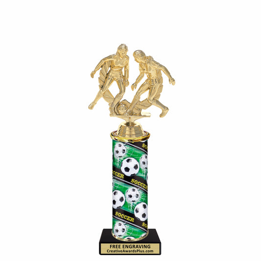 Double Action Soccer Classic Trophy 10.5" / Multiple / Female