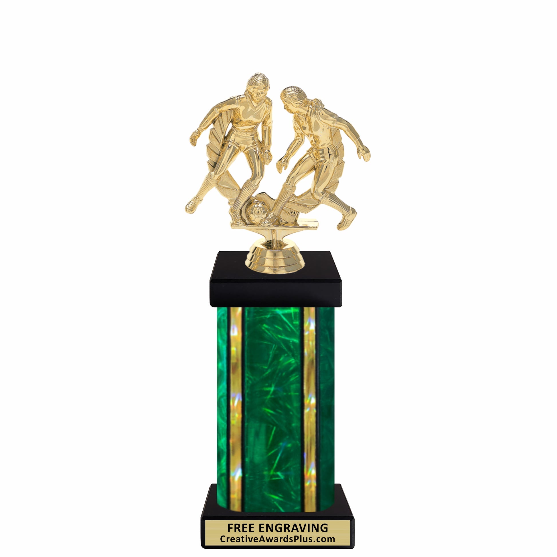 Double Action Soccer Grand Trophy 11.25" / Multiple / Female