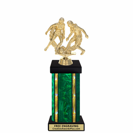 Double Action Soccer Grand Trophy 11.25" / Multiple / Female