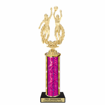 Action Basketball Classic Trophy 12" / Multiple / Female