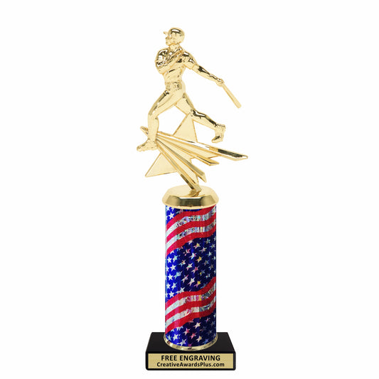 Star Baseball Classic Trophy 11.75" / Multiple