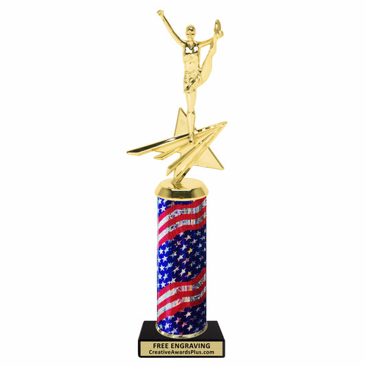 Star Cheer Classic Trophy 12.5" / Multiple