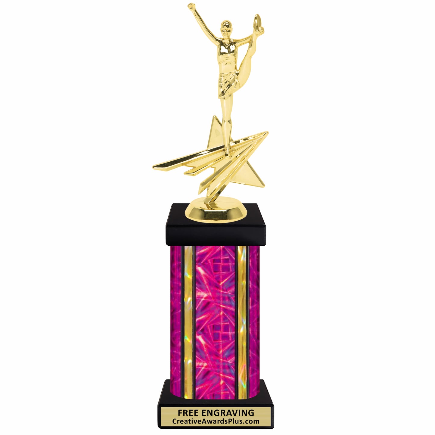 Star Cheer Grand Trophy 13.25" / Multiple