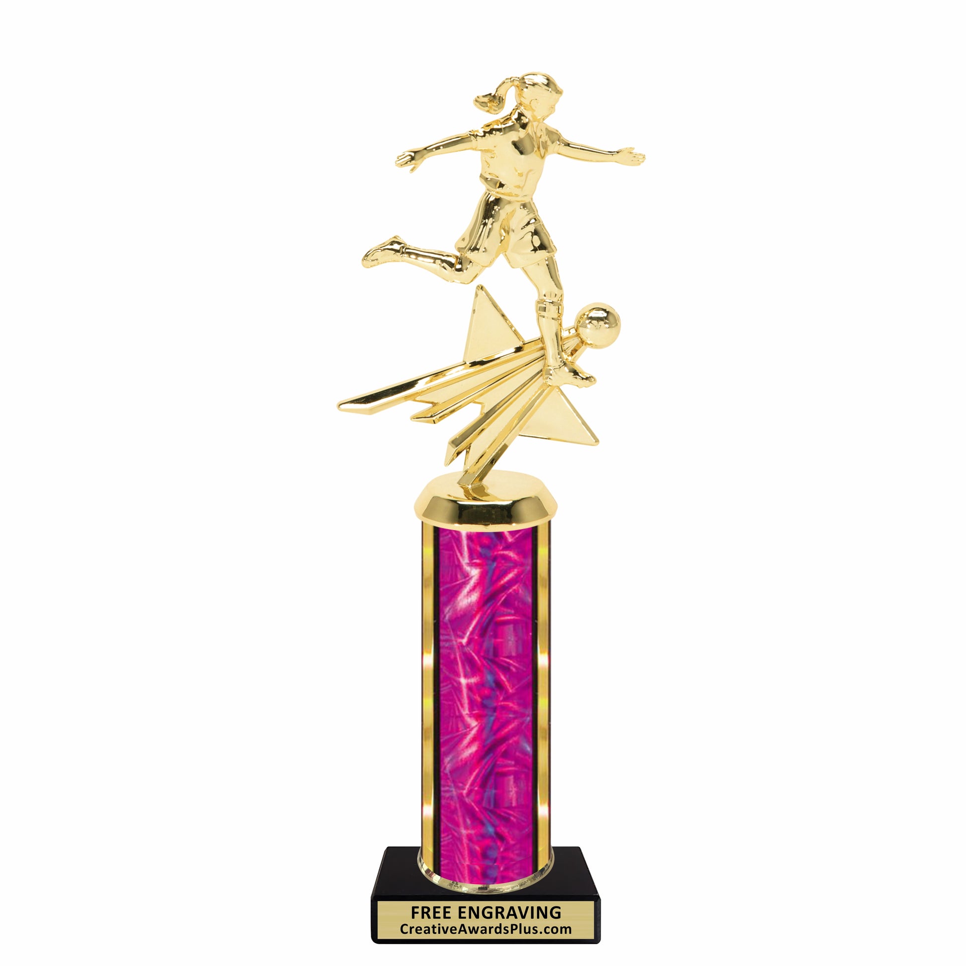 Star Soccer Classic Trophy 11.75" / Multiple / Female