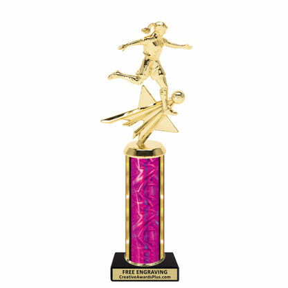Star Soccer Classic Trophy 11.75" / Multiple / Female