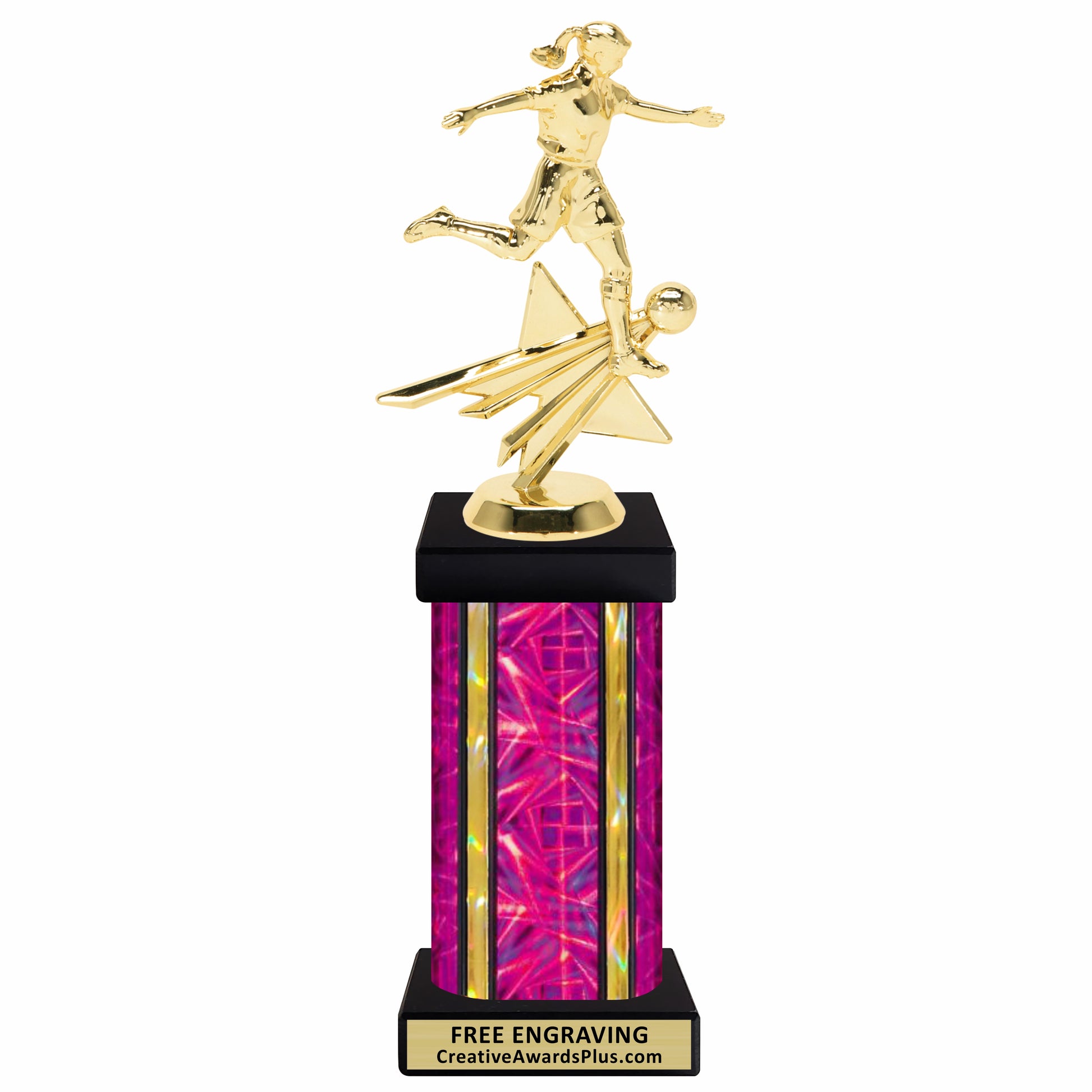 Star Soccer Grand Trophy 12.63" / Multiple / Female