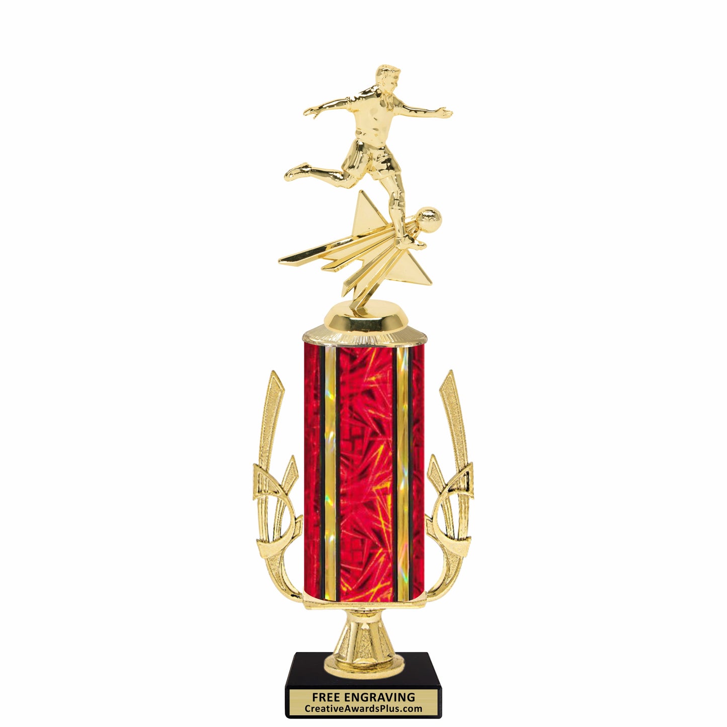 Accent Soccer Trophy 15" / Gold / Male