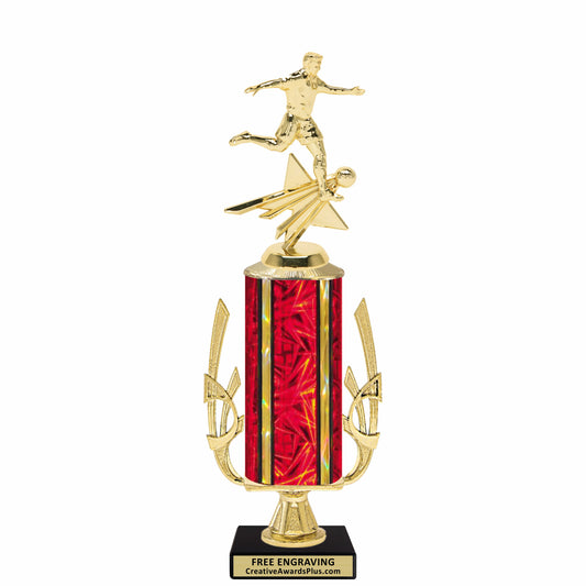 Accent Soccer Trophy 15" / Gold / Male