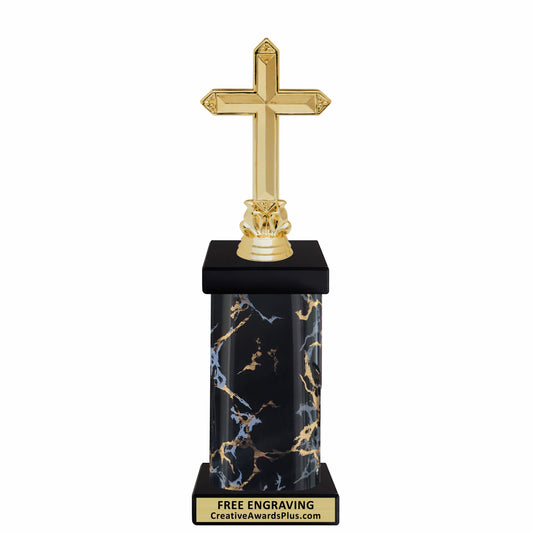 Christian Cross Grand  Trophy 12" / Multiple