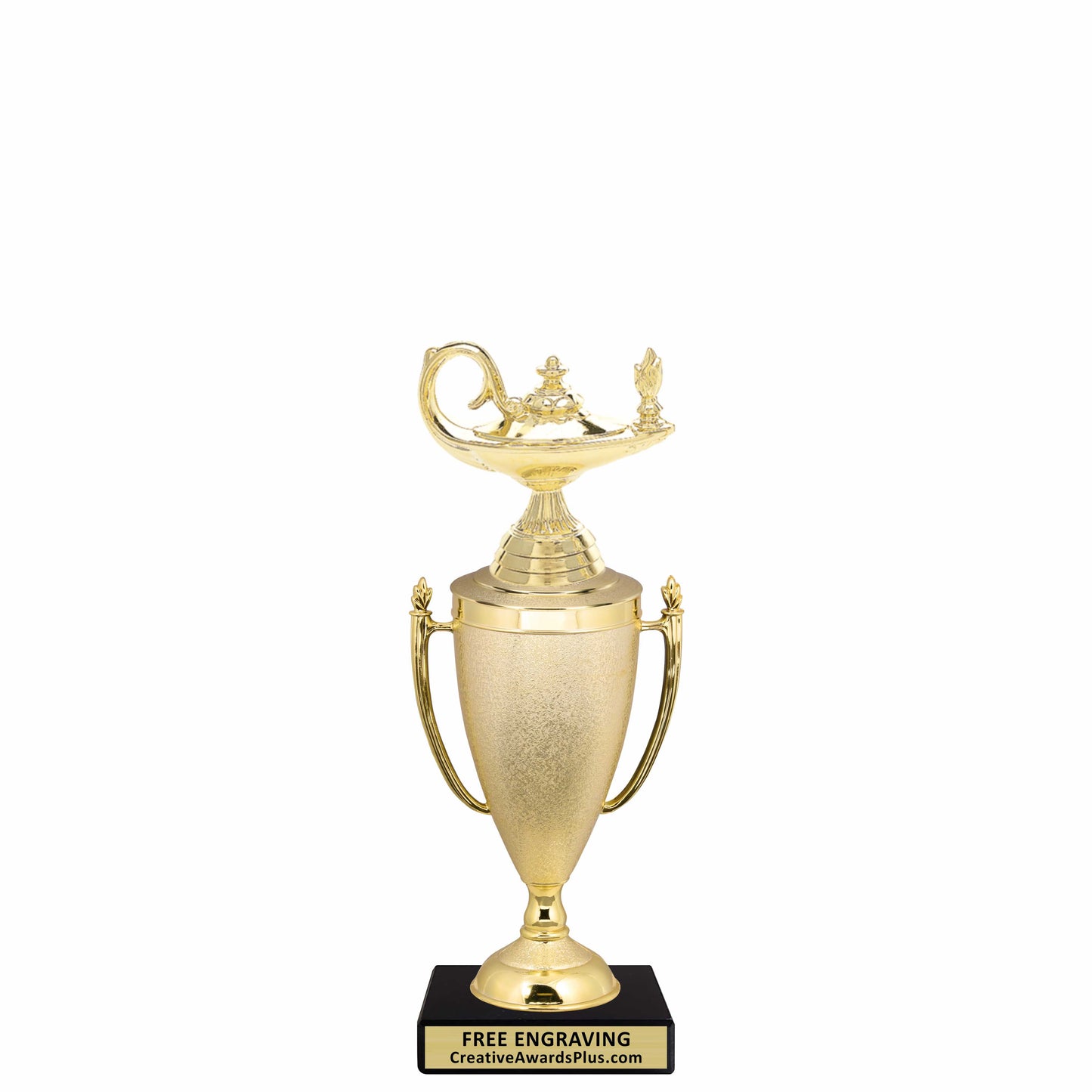 Stippled Cup Academic Trophy 8.9" / Gold