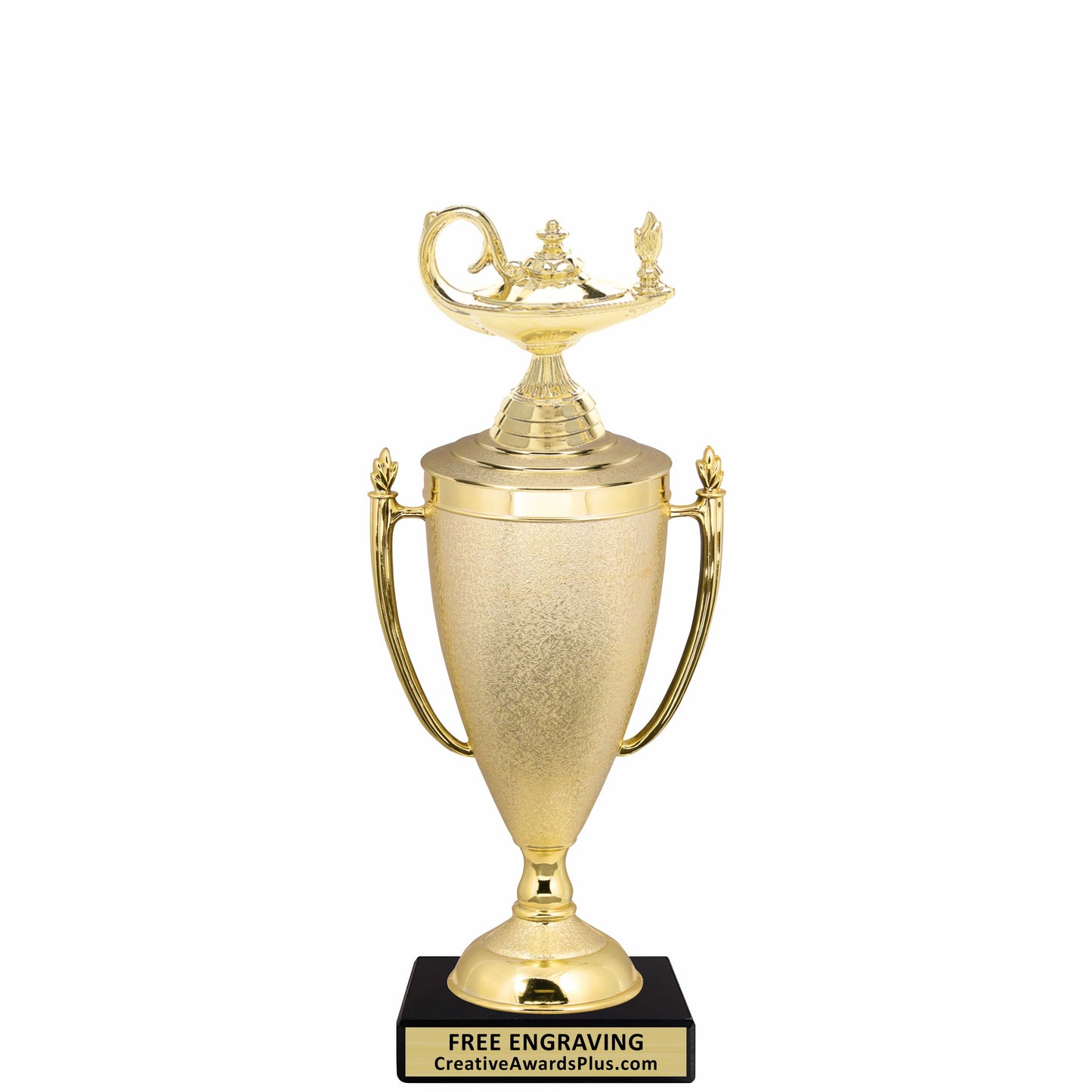 Stippled Cup Academic Trophy 10.5" / Gold