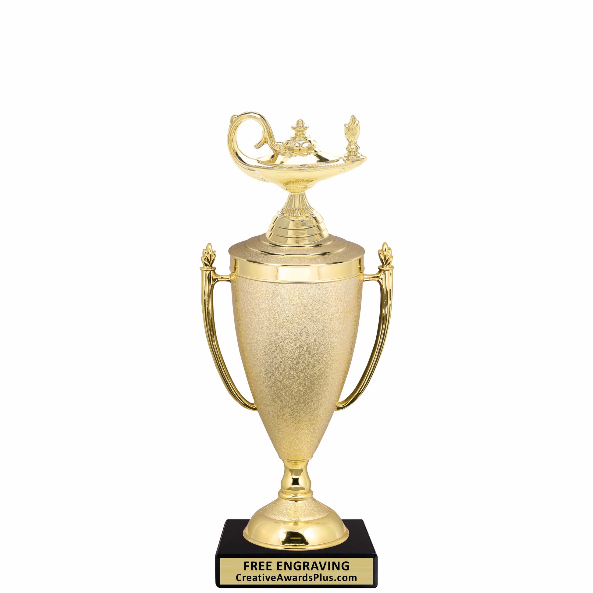 Stippled Cup Academic Trophy 10.5" / Gold