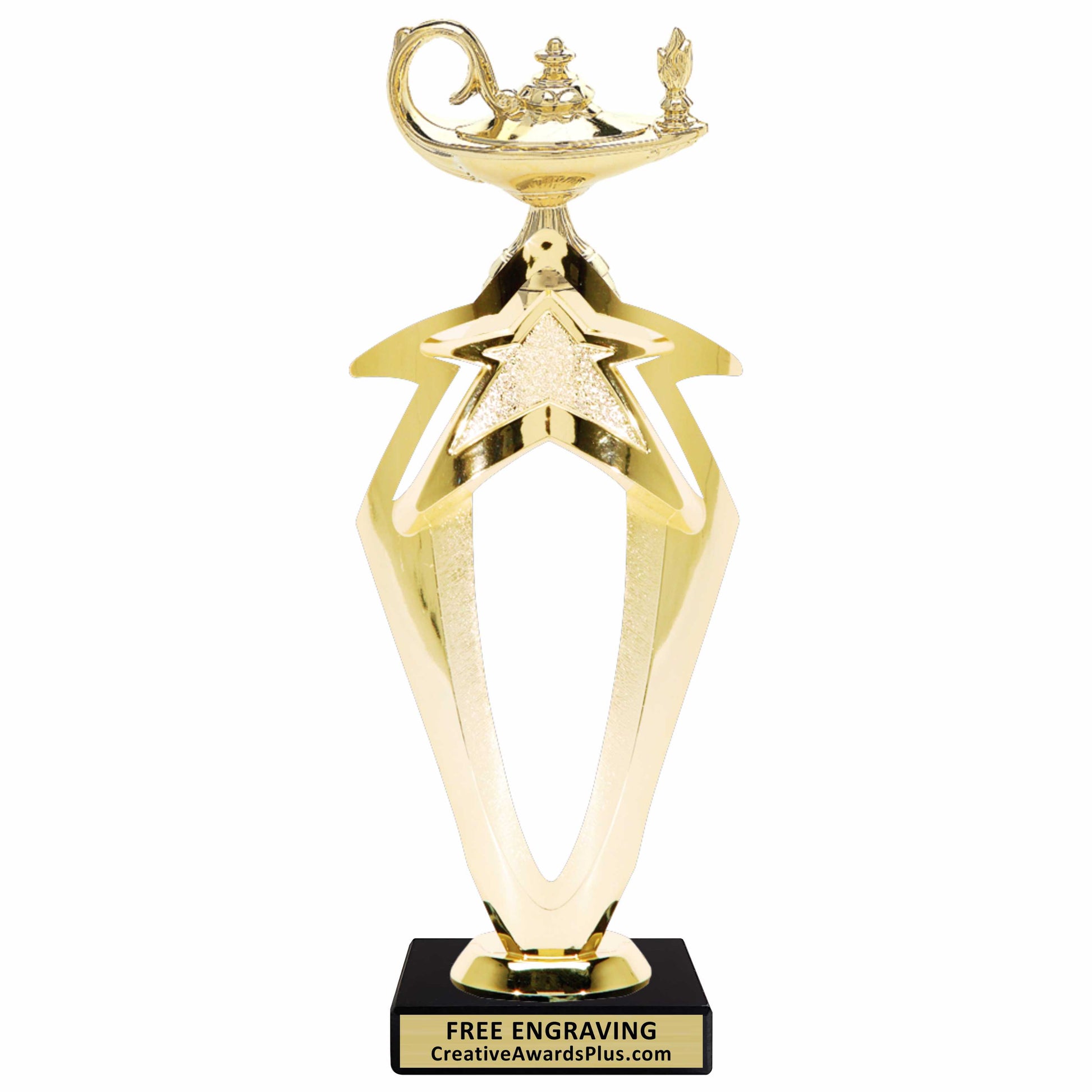 Mega Academic Trophy 10.25" / Gold
