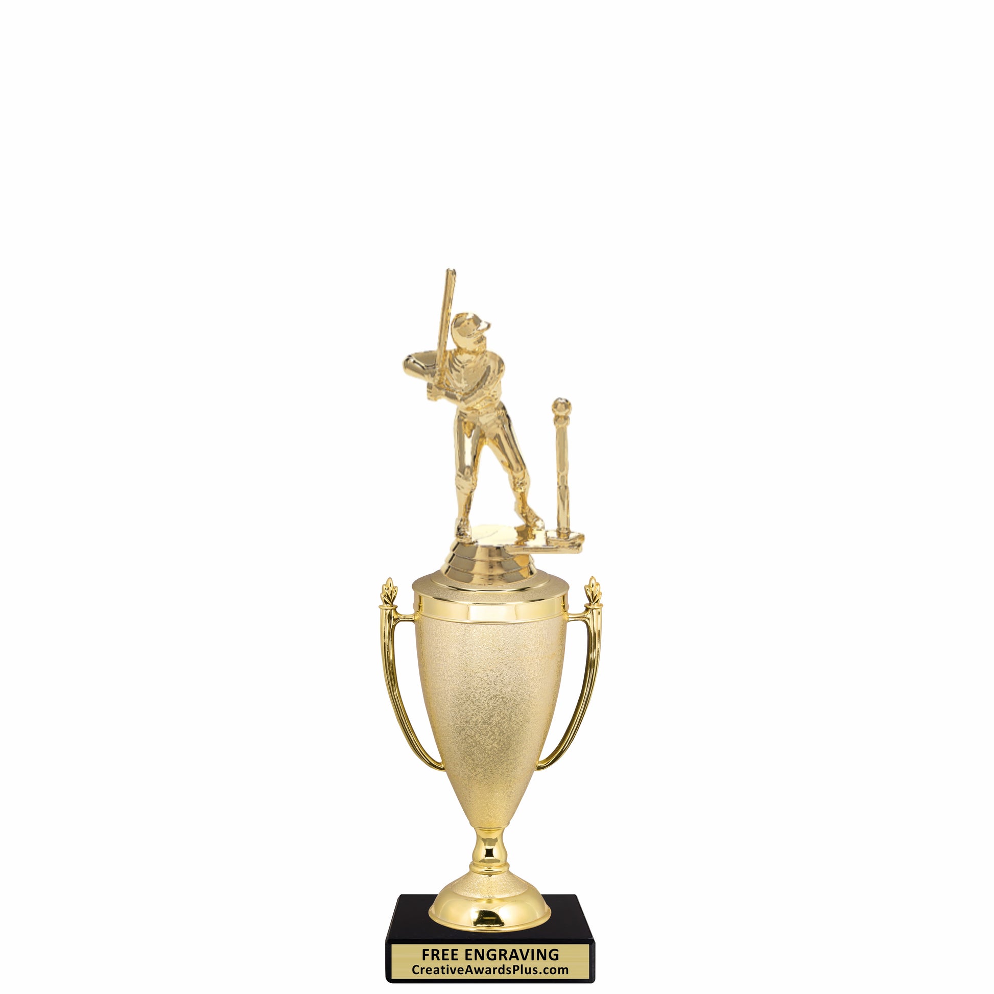 Stippled Cup T-Ball Trophy 10.5" / Gold / Female