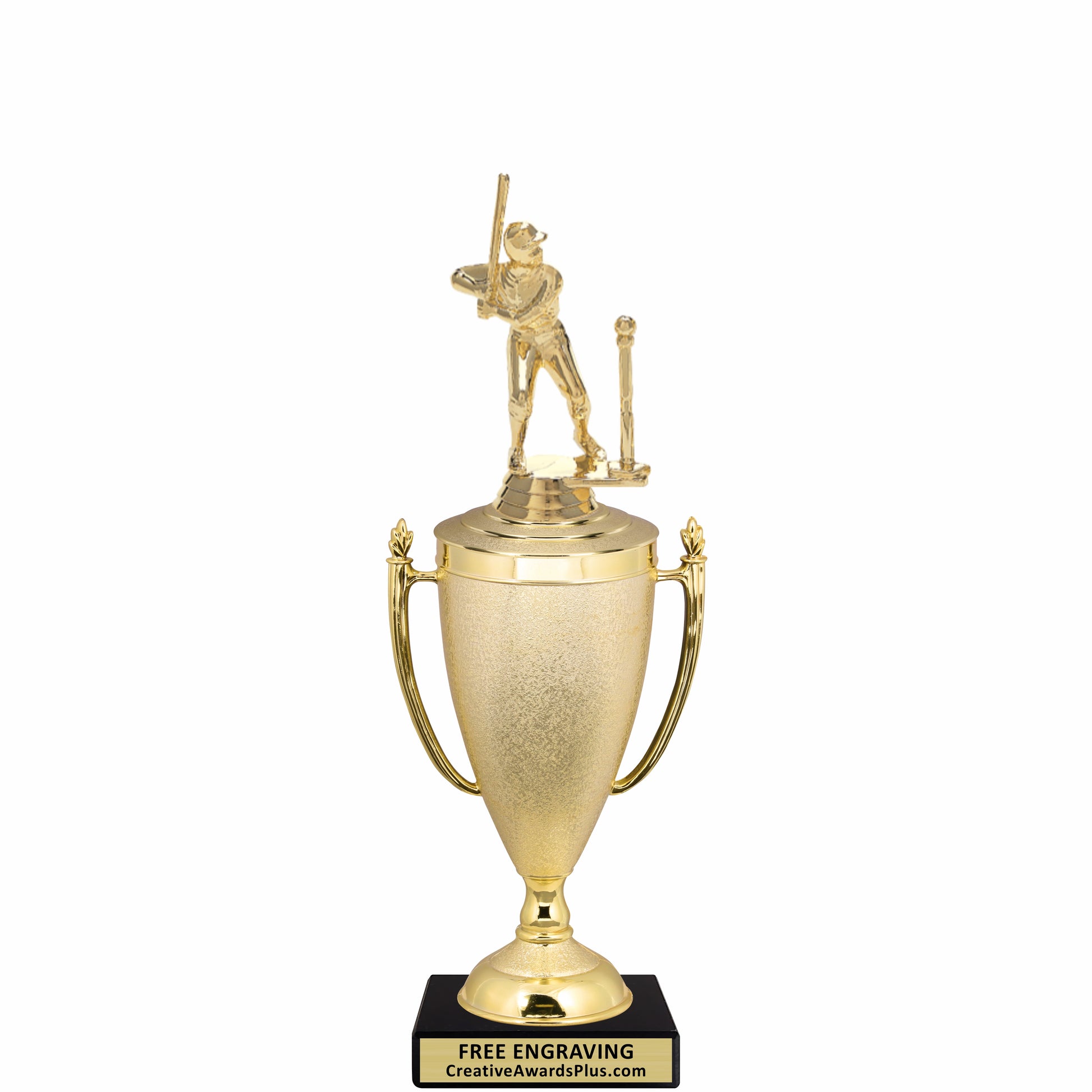Stippled Cup T-Ball Trophy 12.25" / Gold / Female