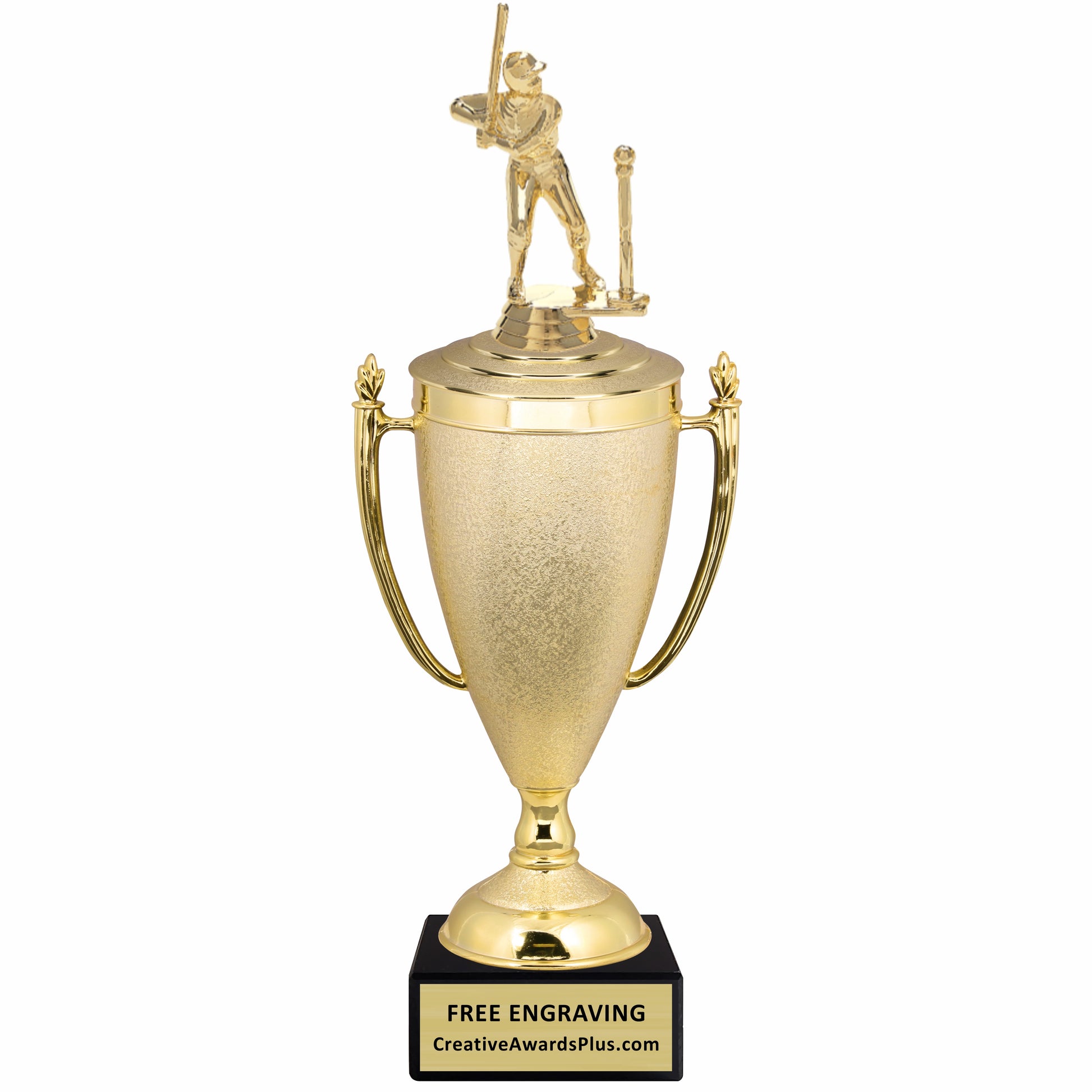 Stippled Cup T-Ball Trophy 14.5" / Gold / Female