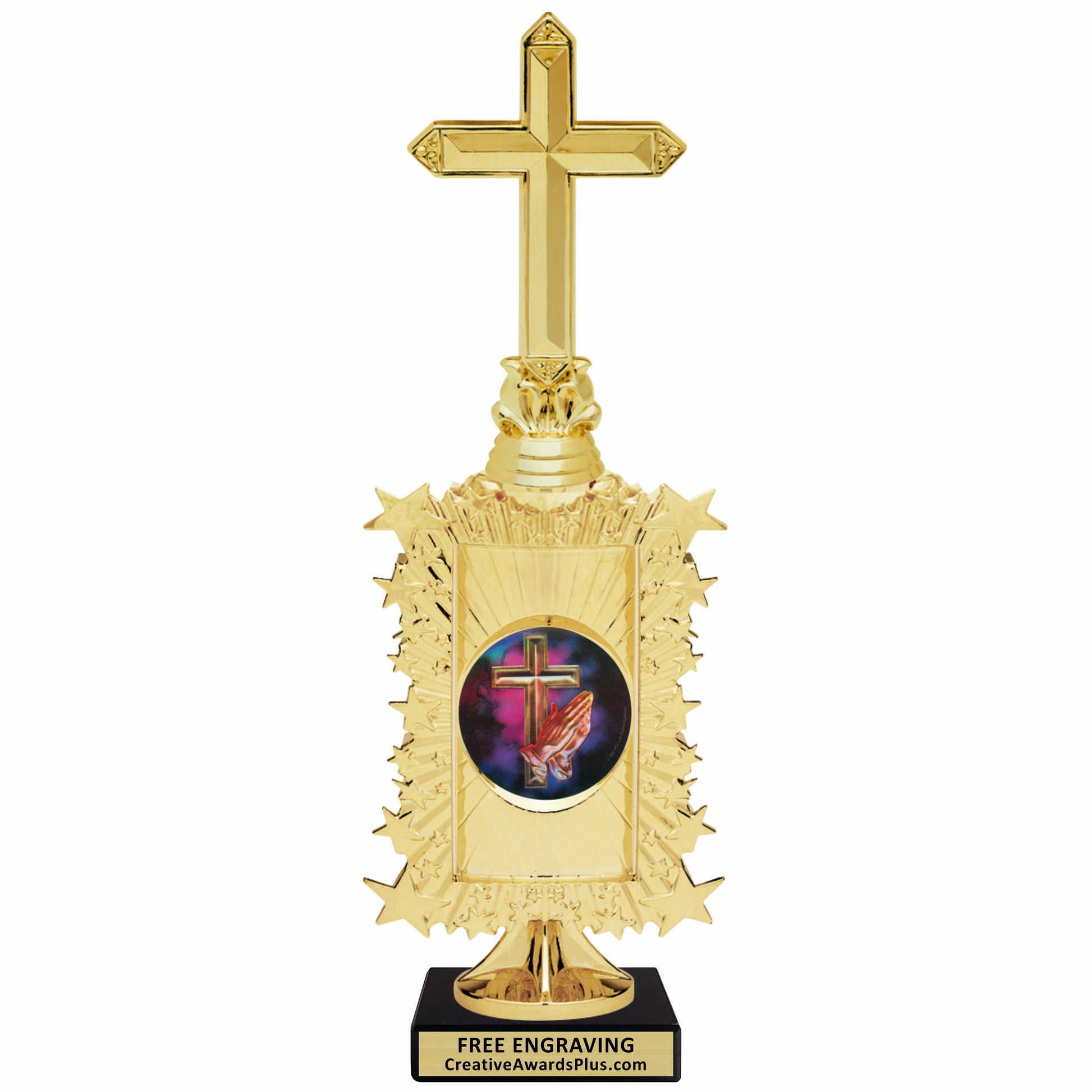 Laurel Christian Trophy 12.25" / Gold