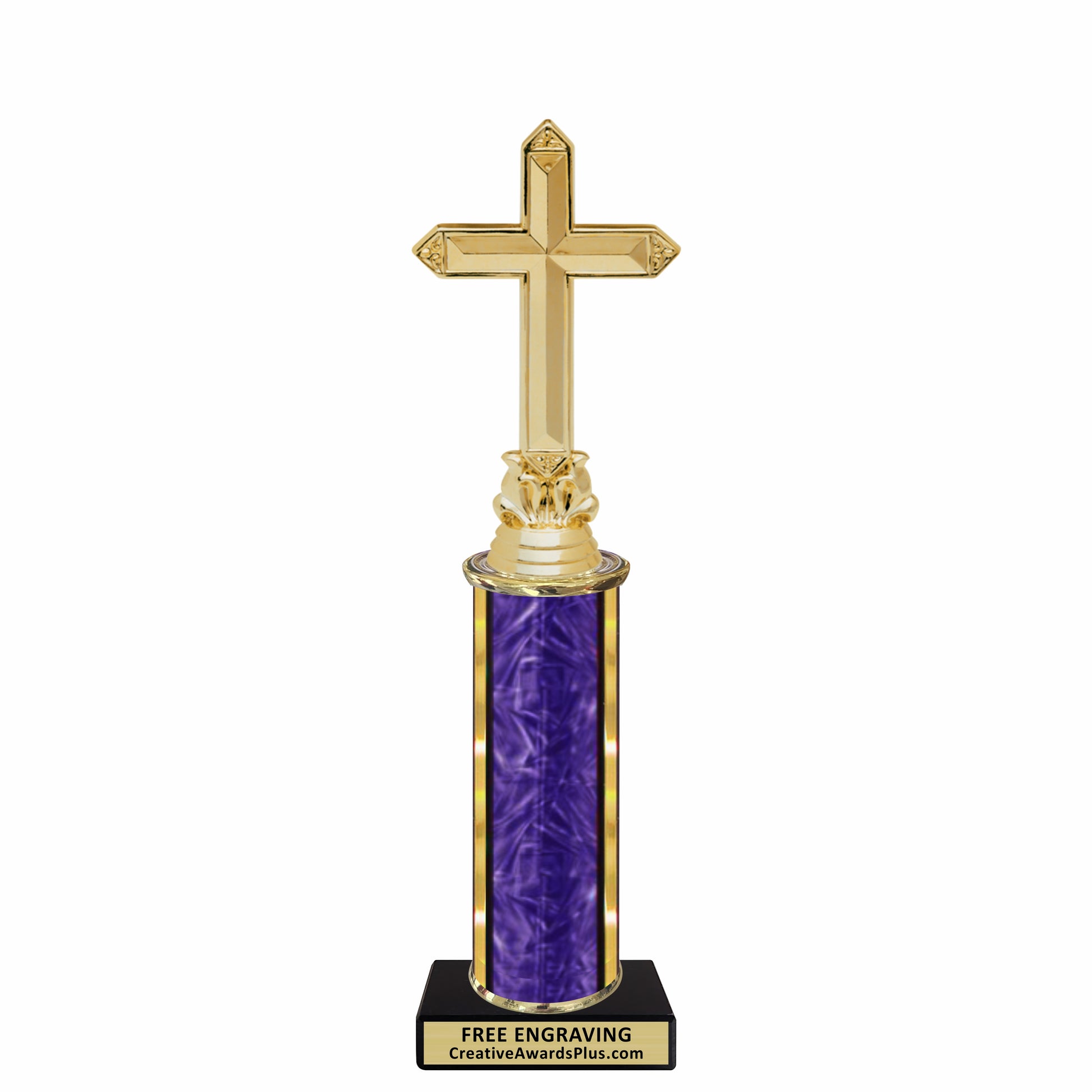 Christian Cross Classic  Trophy 11.25" / Multiple