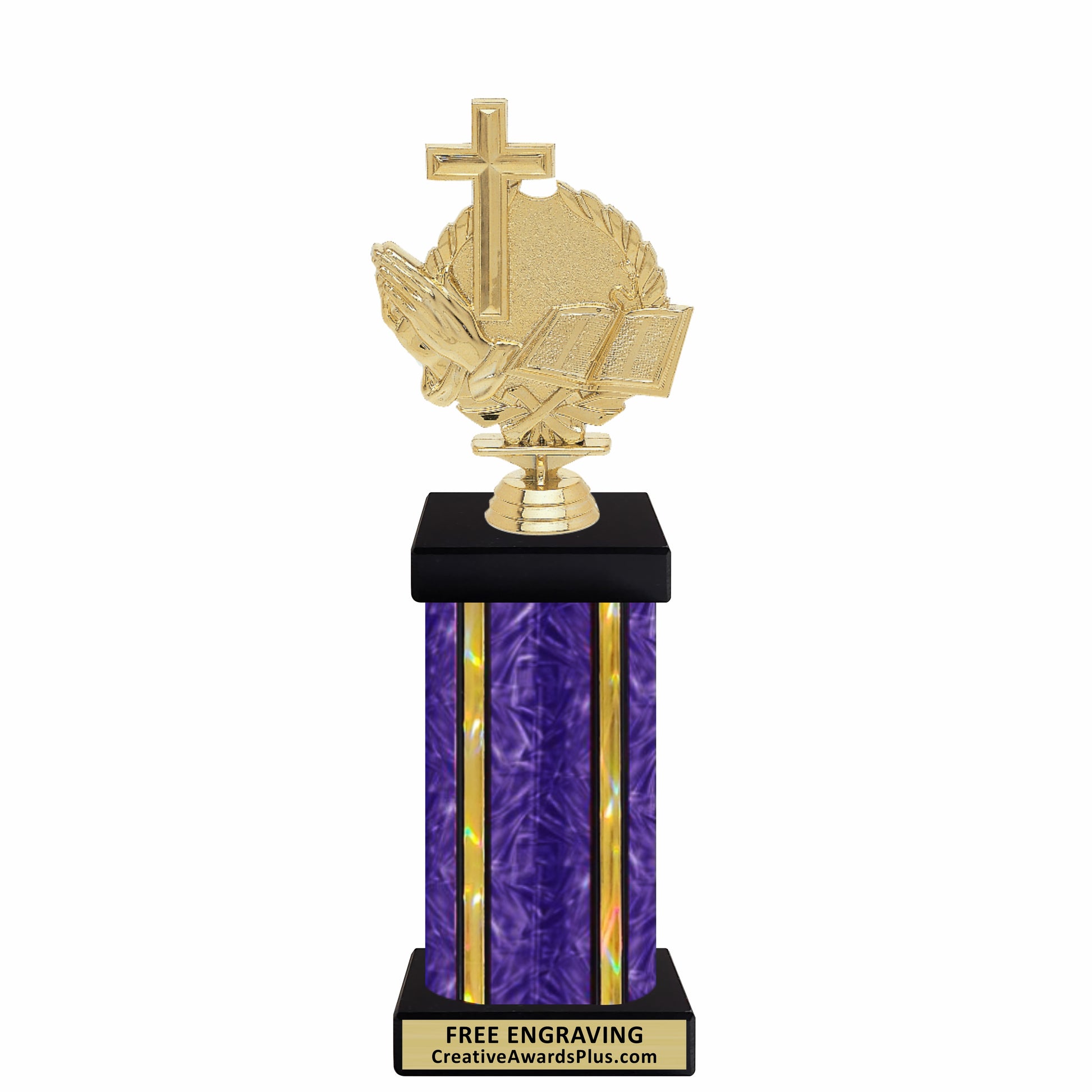 Wreath Christian Grand Trophy 11.75" / Multiple