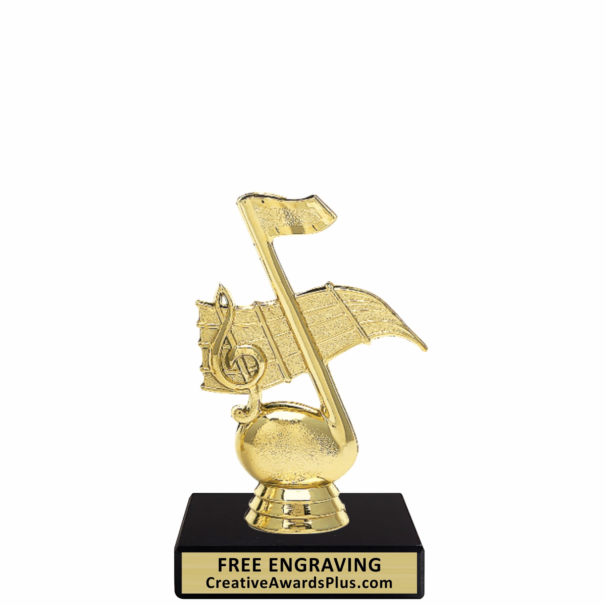 Music trophy 5" / Gold