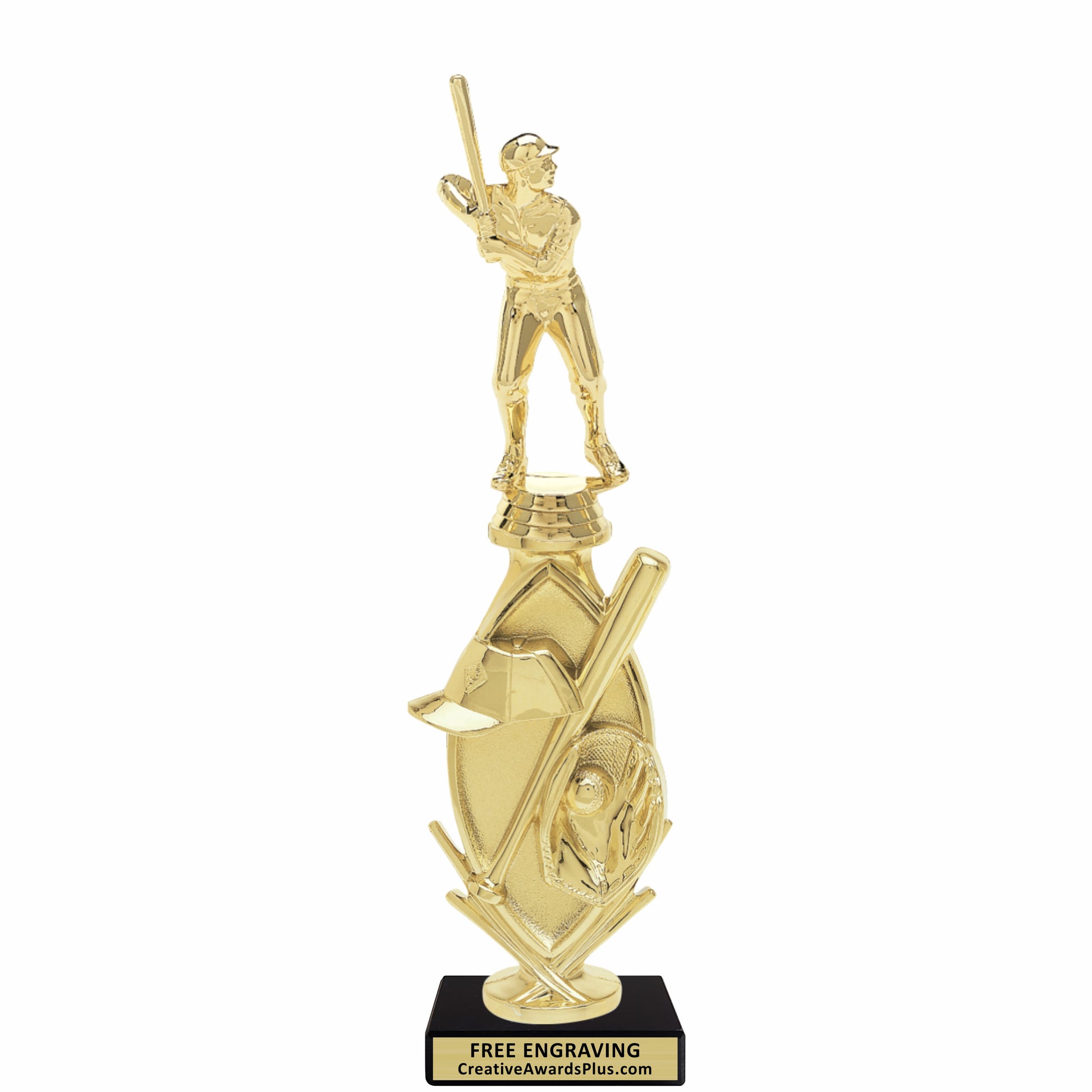 Alpha Baseball Trophy 12" / Gold