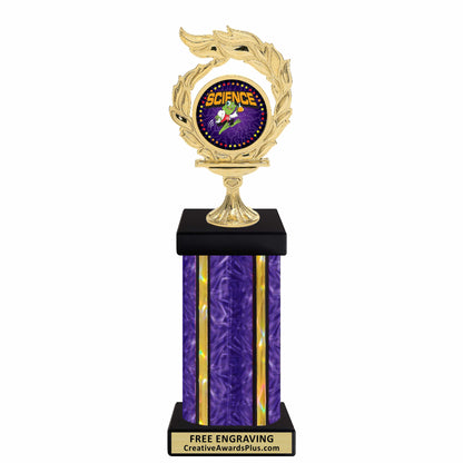 Flame Academic Grand Trophy 12" / Multiple / Science