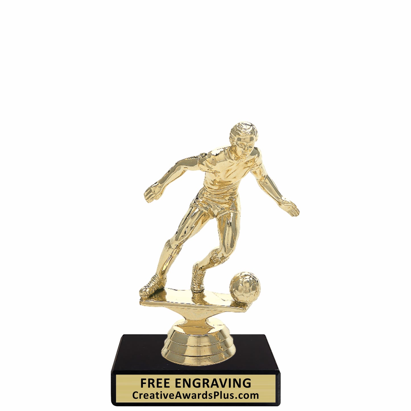 Soccer Trophy 5.25" / Gold / Male