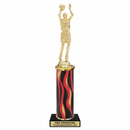 Basketball Classic Trophy 12.4" / Multiple / Male