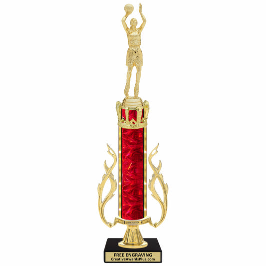 Royal Basketball Trophy 16" / Gold / Female