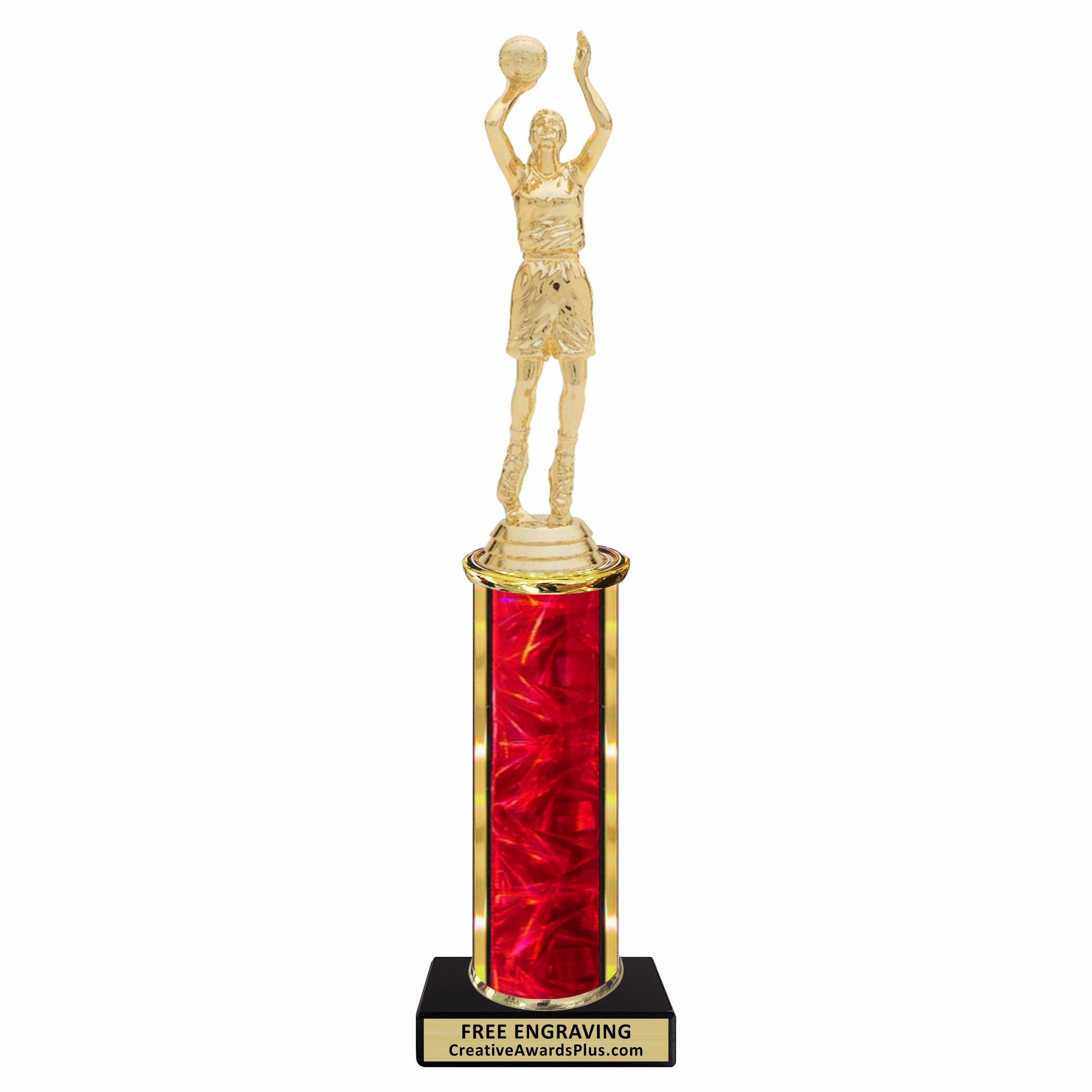 Basketball Classic Trophy 12.4" / Multiple / Female