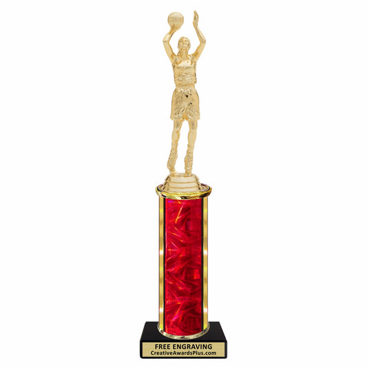 Basketball Classic Trophy 12.4" / Multiple / Female