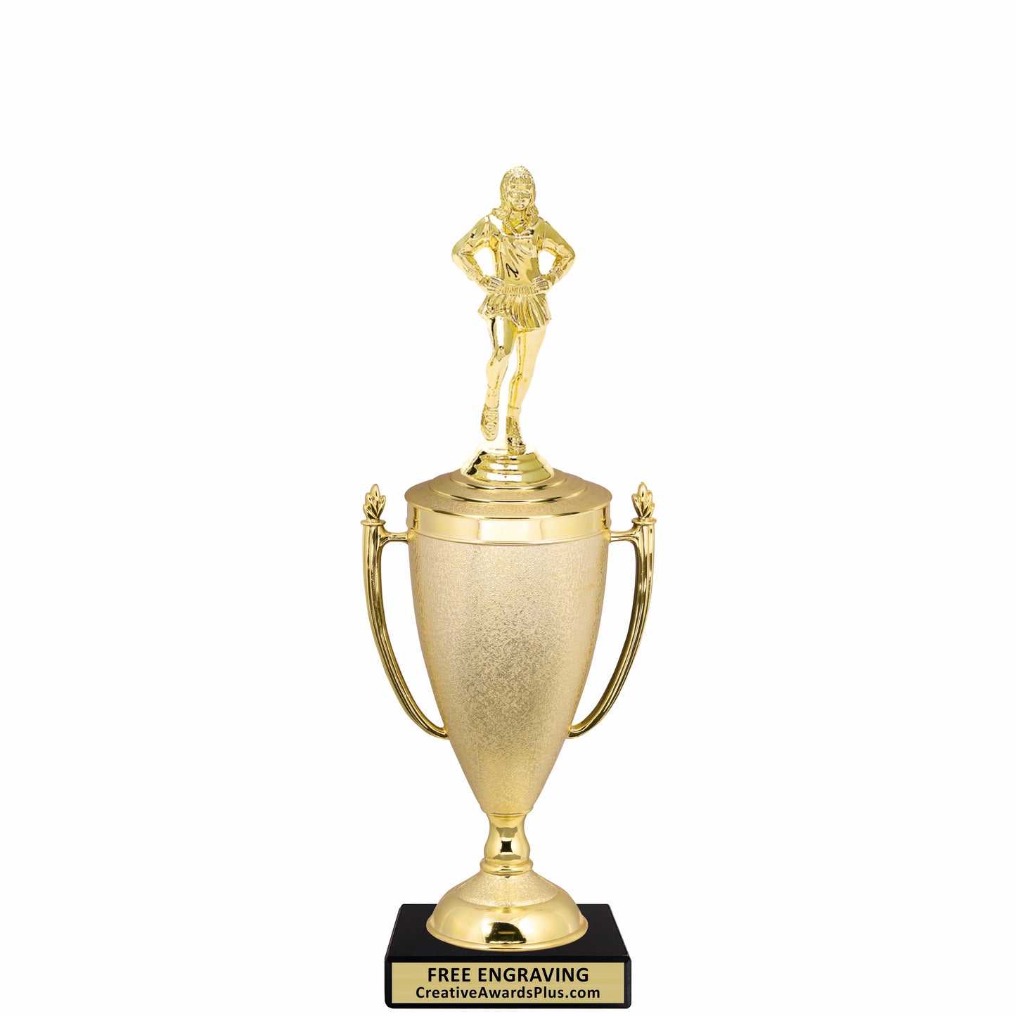 Stippled Cup Drill Team Trophy 12.25" / Gold