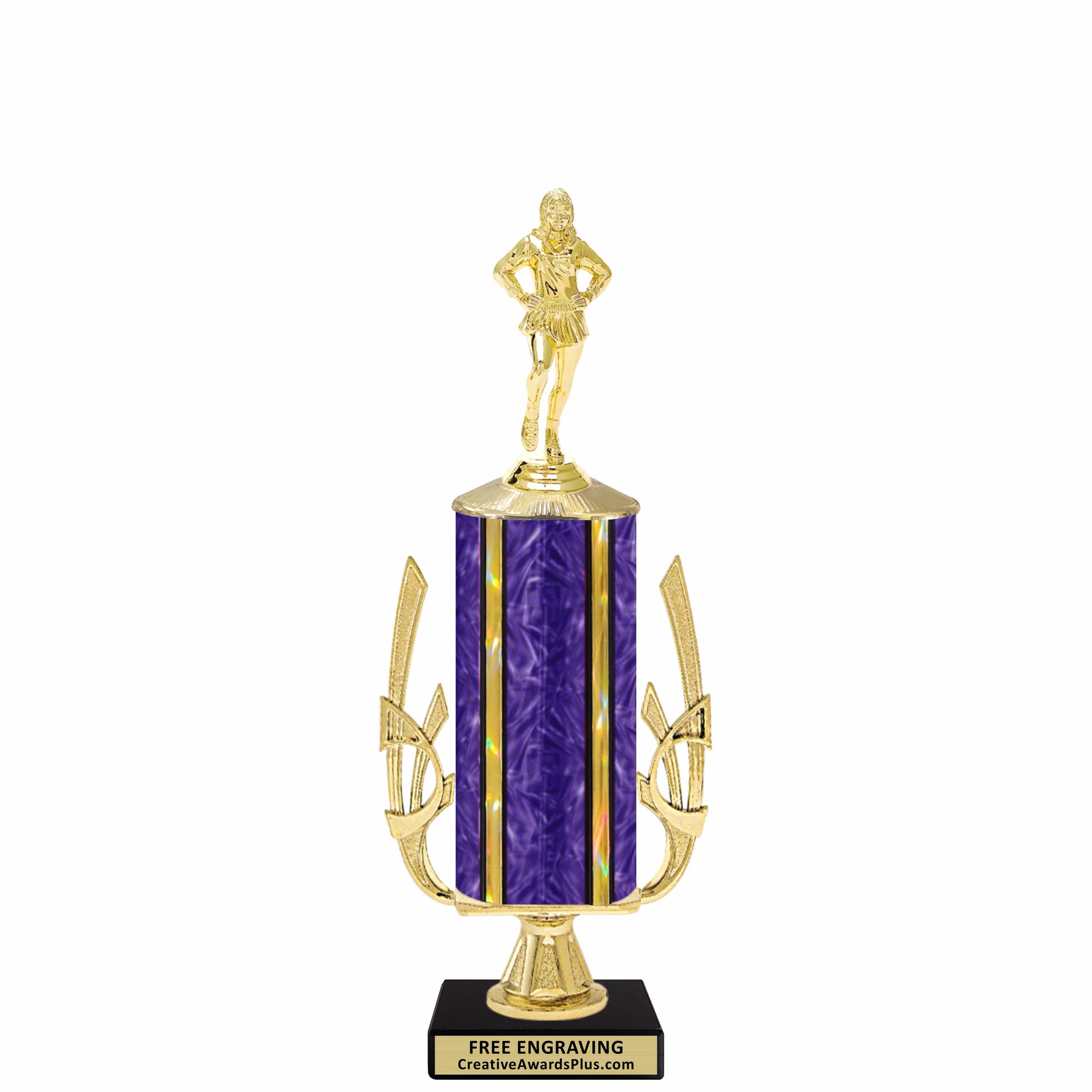 Accent Drill Team Trophy 13.5" / Gold