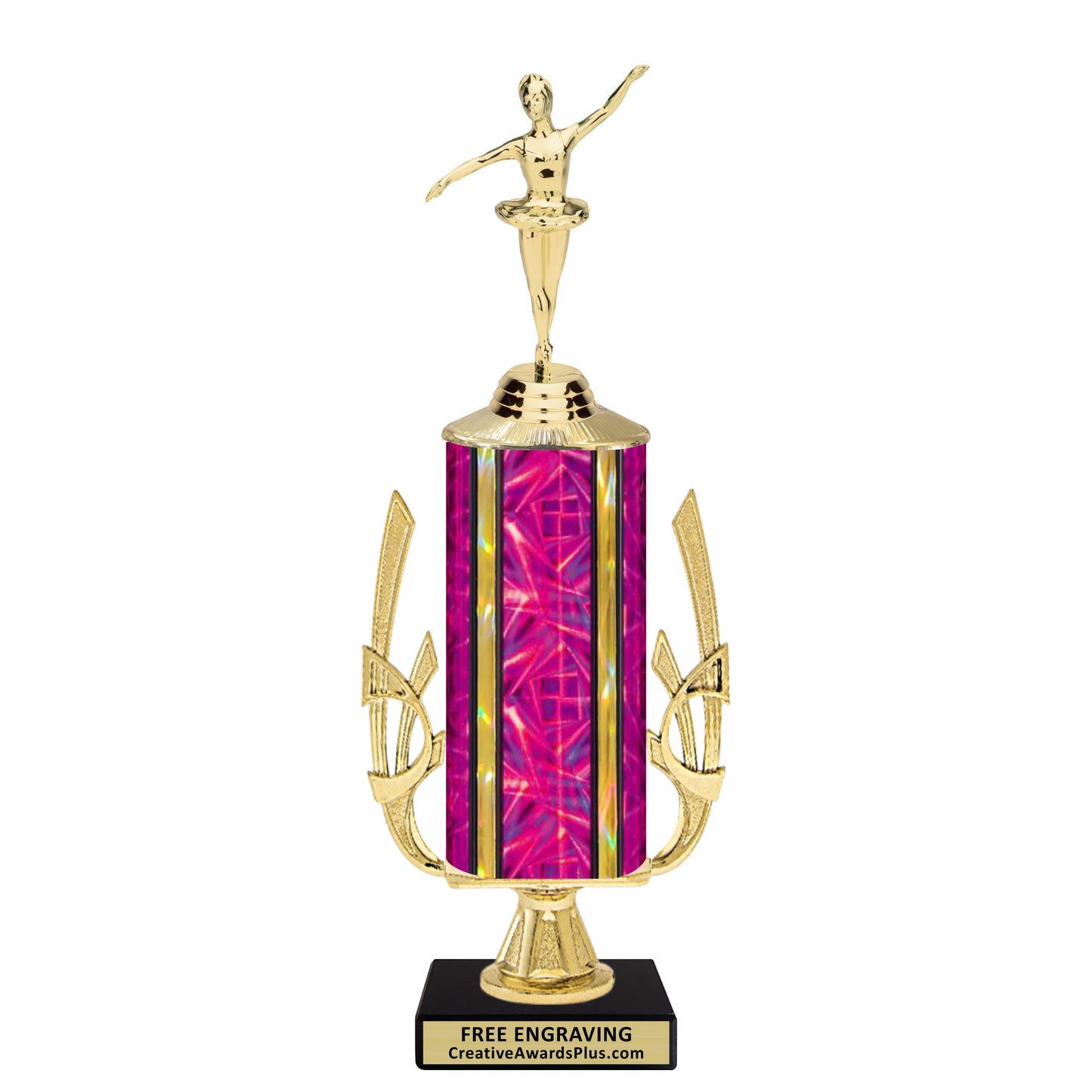 Accent Ballet Trophy 13.9" / Gold
