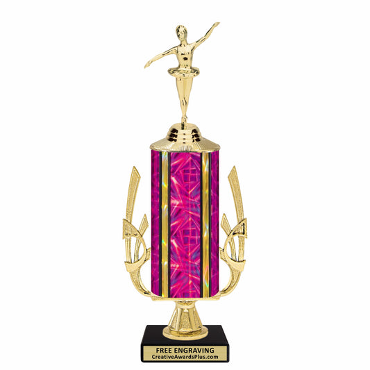 Accent Ballet Trophy 13.9" / Gold