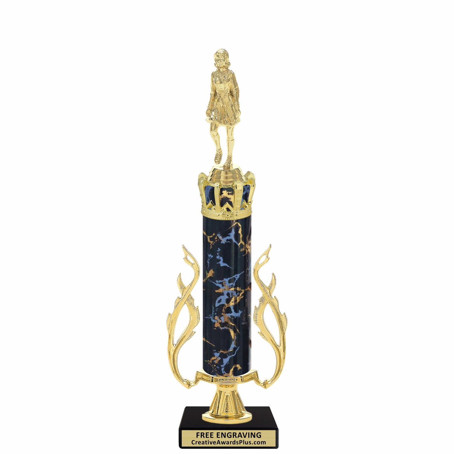 Royal Irish Dancer Trophy 14.5" / Gold
