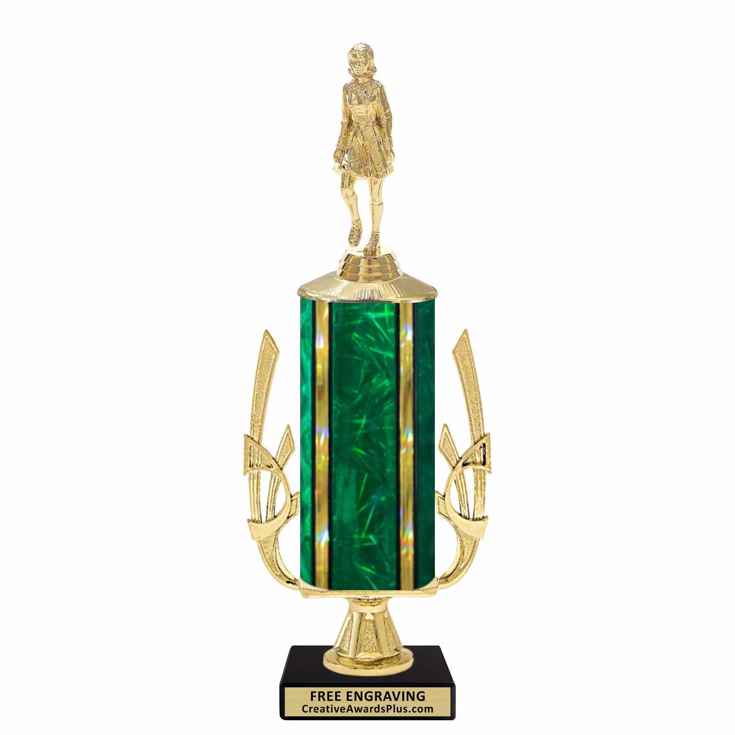 Accent Irish Dancer Trophy 13.9" / Gold